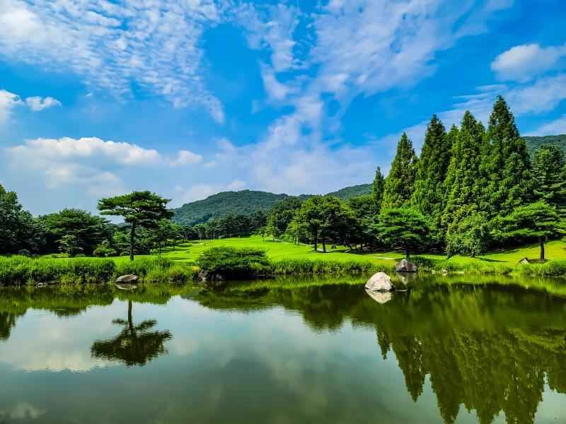 블루헤런CC 코스 사진